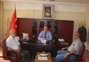 ZİRAAT ODASI BAŞKANI ARSLAN'DAN GENEL SEKRETERE HAYIRLI OLSUN ZİYARETİ