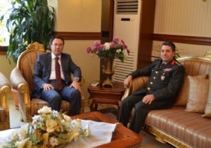 3'NCÜ ORDU KURMAY BAŞKANINDAN VALİ AKDEMİR'E ZİYARET