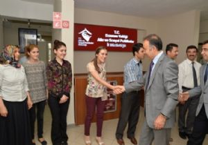 VALİ ALTIPARMAK'TAN KURUMLARA ZİYARET