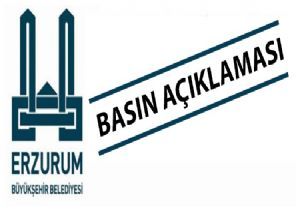 Büyükşehir açıklama yaptı