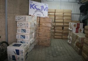 6 bin paket sigara yakalandı