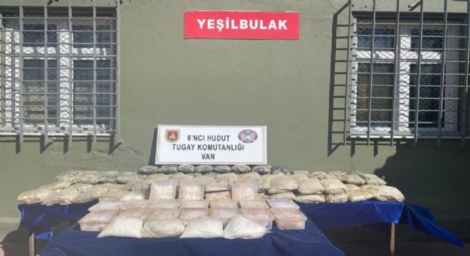 91 kilo 558 gram uyuşturucu madde ele geçirildi