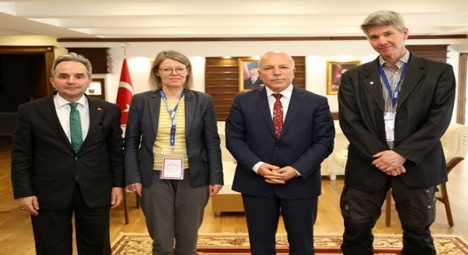 AGİT heyetinden Başkan Sekmen'e ziyaret