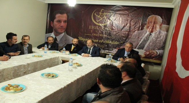 Akdağ'dan Erbakan Vakfı'na ziyaret