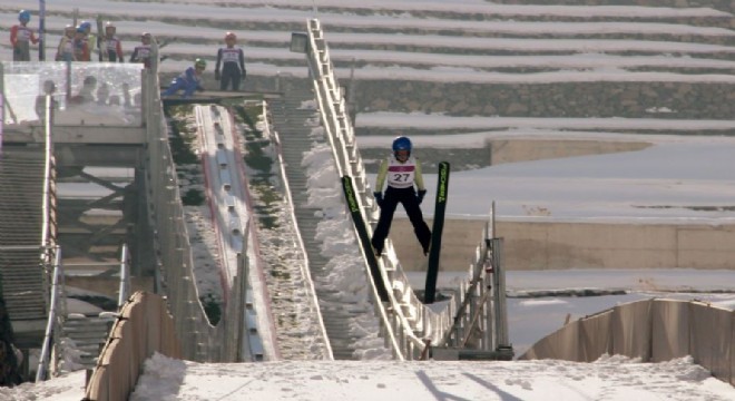 Atlama Kulesinden ‘Kışa Merhaba'