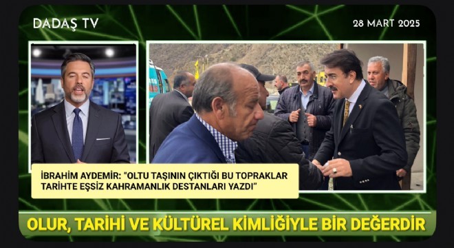 Aydemir: Olur İlçemizin Şahlanış Günü Kutlu Olsun