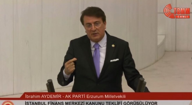 Aydemir TBMM'de İFM Yasa teklifini paylaştı