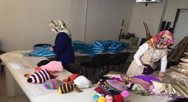 Aziziye MEM'den İdlib'e gönül köprüsü