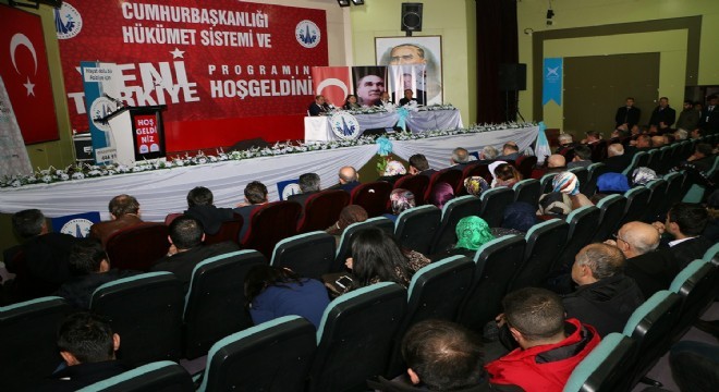 Aziziye'de anayasa değişikliği gündemi