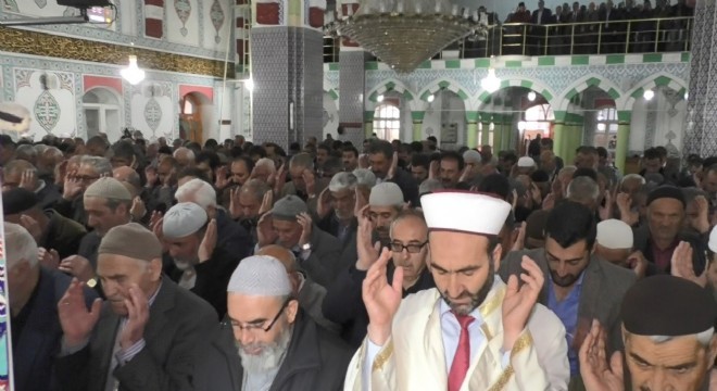 Ağrı'da Filistinliler için gıyabi cenaze namazı kılındı