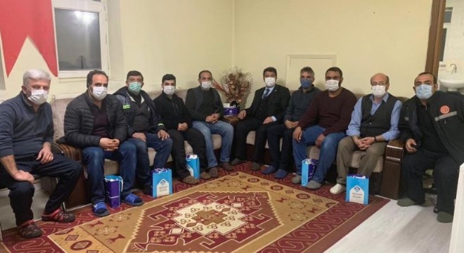 Başkan Ergin'den personele hizmet teşekkürü