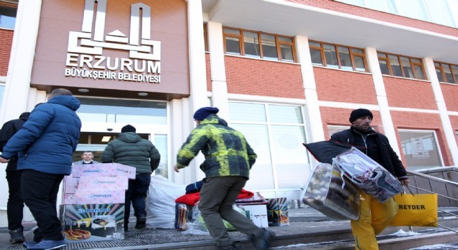 Büyükşehir'den yardım seferberliği