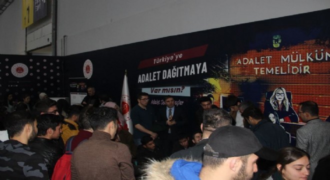 DAKAF'da Adalet Bakanlığı standına yoğun ilgi