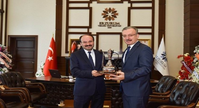 ETÜ Rektör Levent'i ağırladı