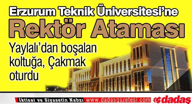 ETÜ'nün yeni rektörü açıklandı