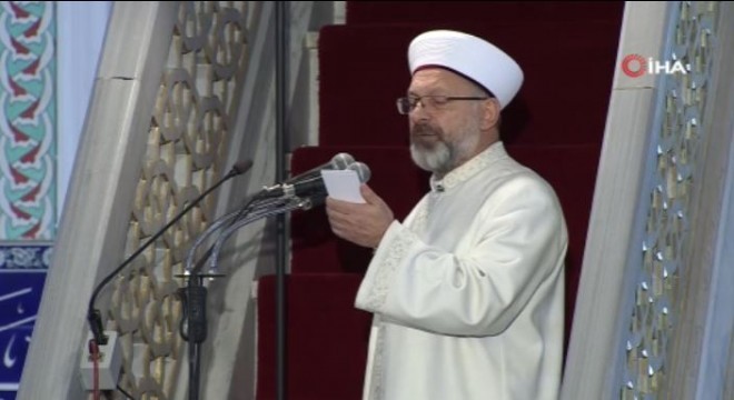Erbaş: 'Zulme rıza göstermek de zulümdür'