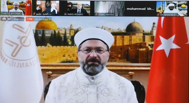 Erbaş'tan Kudüs vurgusu