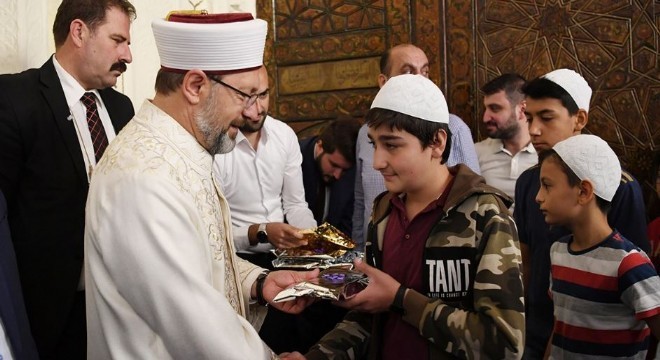 Erbaş'tan Kur'ana uygun hayat vurgusu