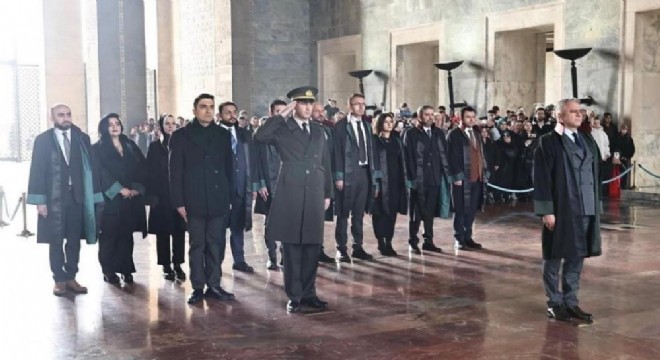 Erzurum Barosu'ndan Anıtkabir'e ziyaret