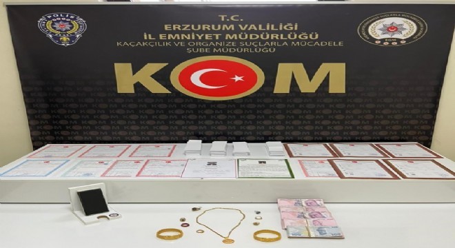 Erzurum'da dolandırıcılık operasyonu
