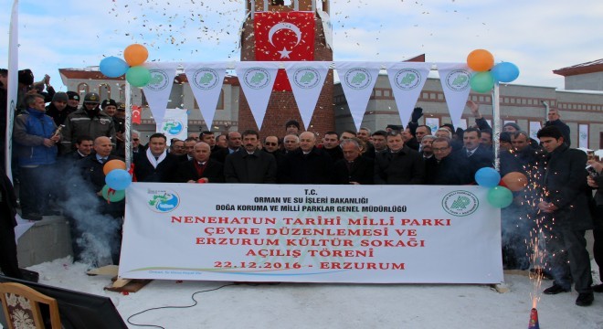 Erzurum'da tarihi açılış