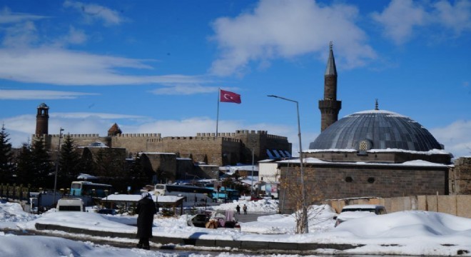 Erzurum için kuvvetli kar yağışı uyarısı