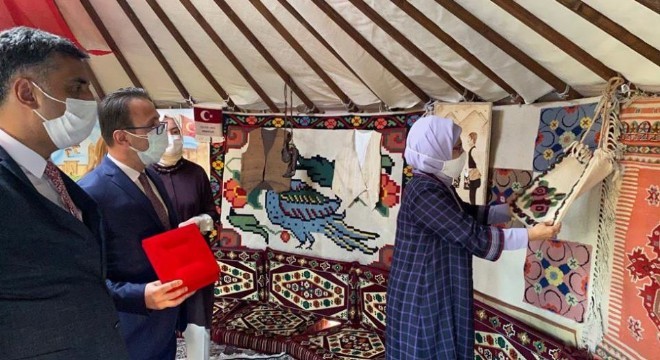 Erzurum otağı Emine Erdoğan'ı ağırladı