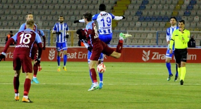 Erzurumspor'dan Trabzon'a puan seferi