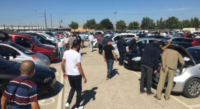 Erzurum'da 4 bin 368 araç devredildi