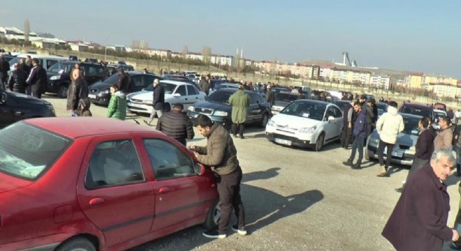 Erzurum'da Ekim'de 4 bin 279 araç devredildi