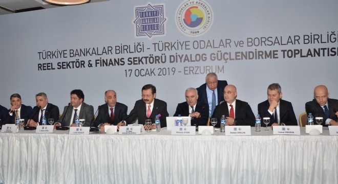 Erzurum'da TOBB – TBB buluşması