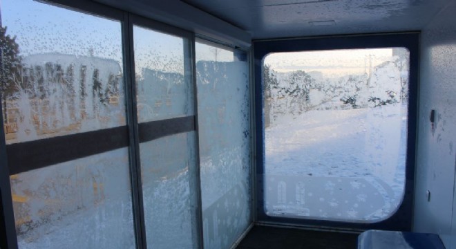 Erzurum'da kar yok, soğuk var