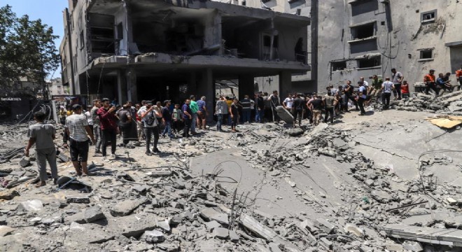 Gazze'de can kaybı 54 bin 981'e yükseldi