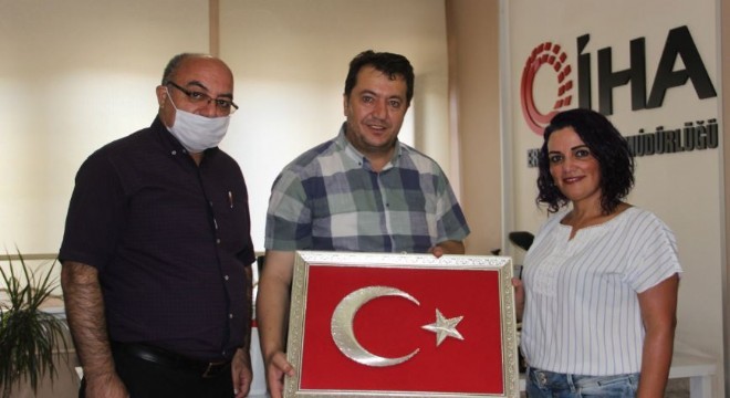 HAKSEN'den İHA'ya teşekkür ziyareti