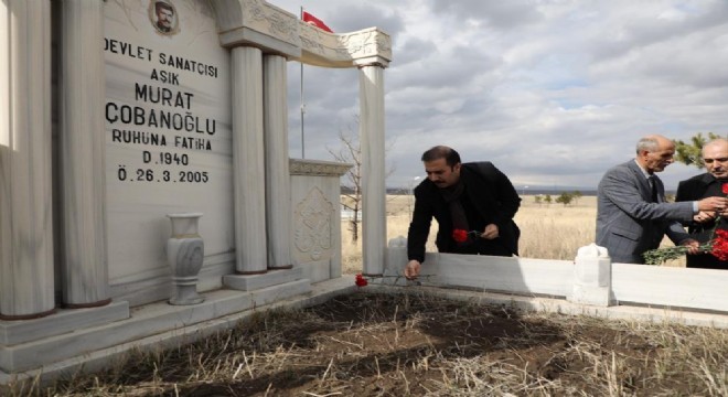 Halk Ozanı Çobanoğlu'na vefa