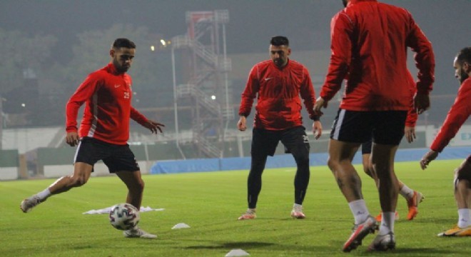 Hatayspor'da Erzurumspor maçı mesaisi