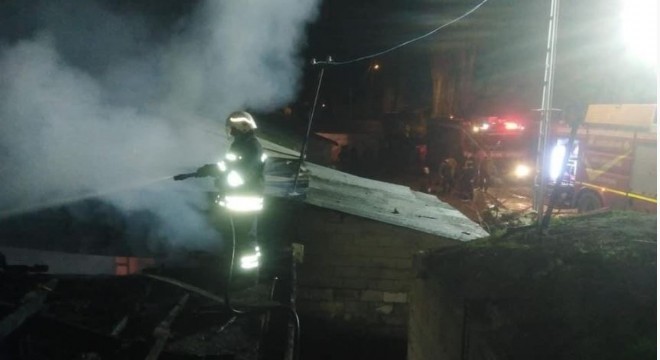 Horasan Yörükatlı'da yangın