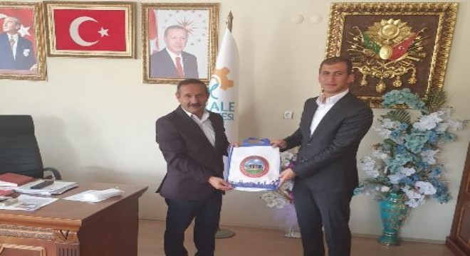 Kaymakam Aksu Aşkale'ye veda etti