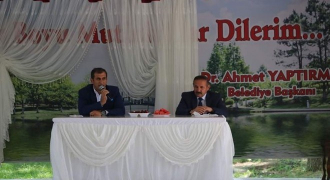 Kaymakam Aksu'dan Aşkale'ye veda