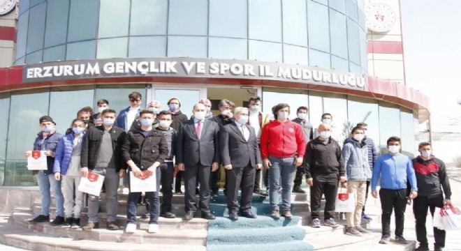 Kaş'tan Erzurum'a gönül köprüsü