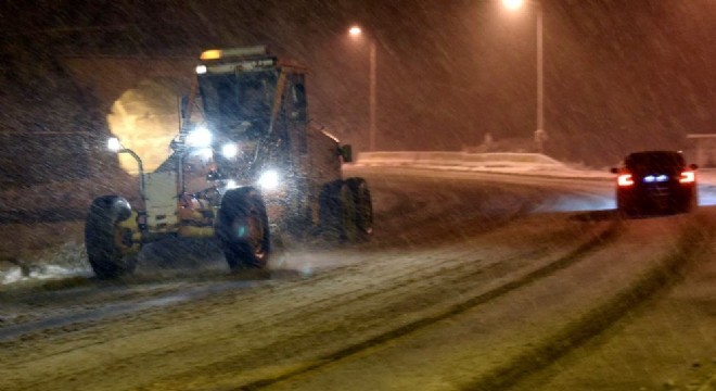 Kop'ta ulaşıma kar engeli
