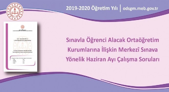 LGS sürecine 4'üncü destek