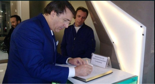 Milletvekili Aydemir, Sanatçı Erkal'ı ziyaret etti