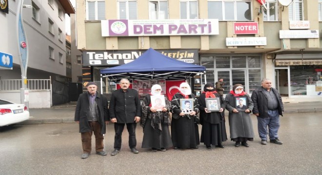 Muş'ta annelerin evlat nöbeti devam ediyor