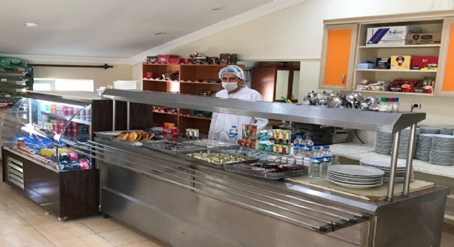 Narman'da beş yıldızlı otel konforunda yurt