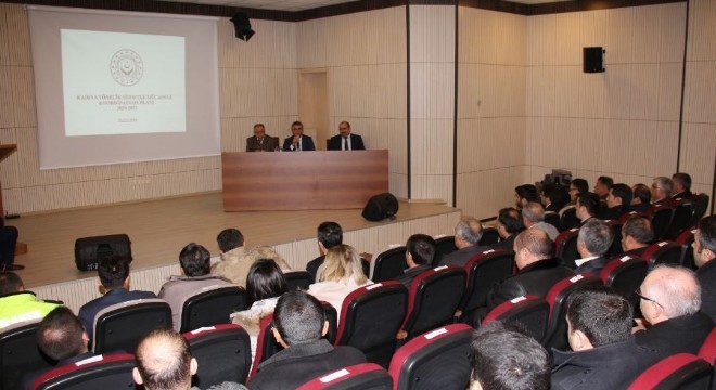 Oltu'da Kadına yönelik şiddetle mücadelede kararlılık