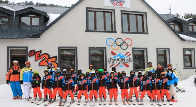 Orhan'dan Aziziyeli çocuklar için kayak projesi