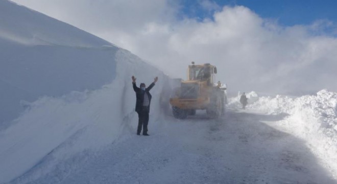 Palandöken'de kar rekoru