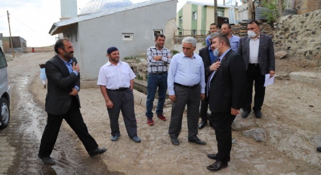 Palandöken'de mahalle mahalle gönül seferberliği