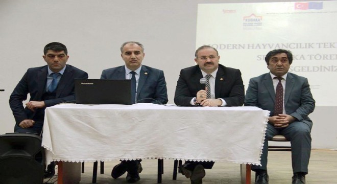 Pasinler'de 474 çiftçi sertifika aldı